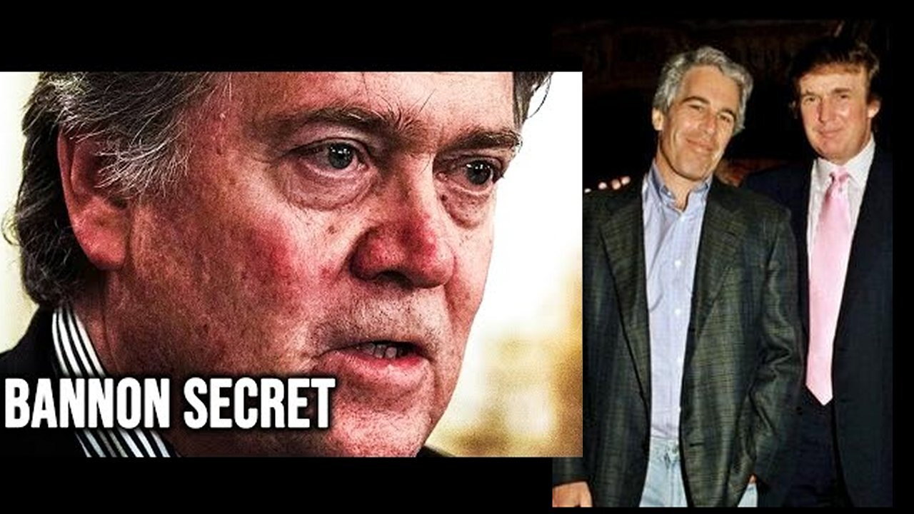 Pedo Trumps Friend Steve Bannon Busted As Secret Epstein Footage Reality Surfaces!