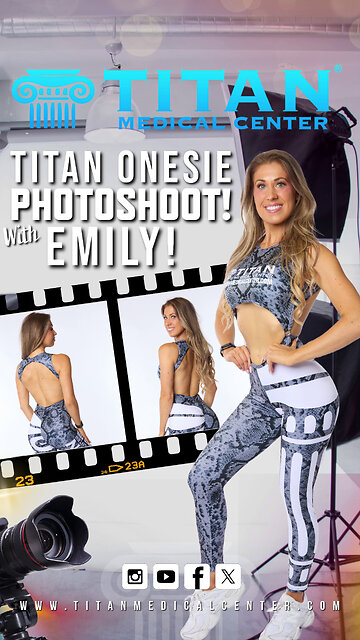 #TitanMedical #Snakeskin #Onesie #TitanApparel Promo with Emily!