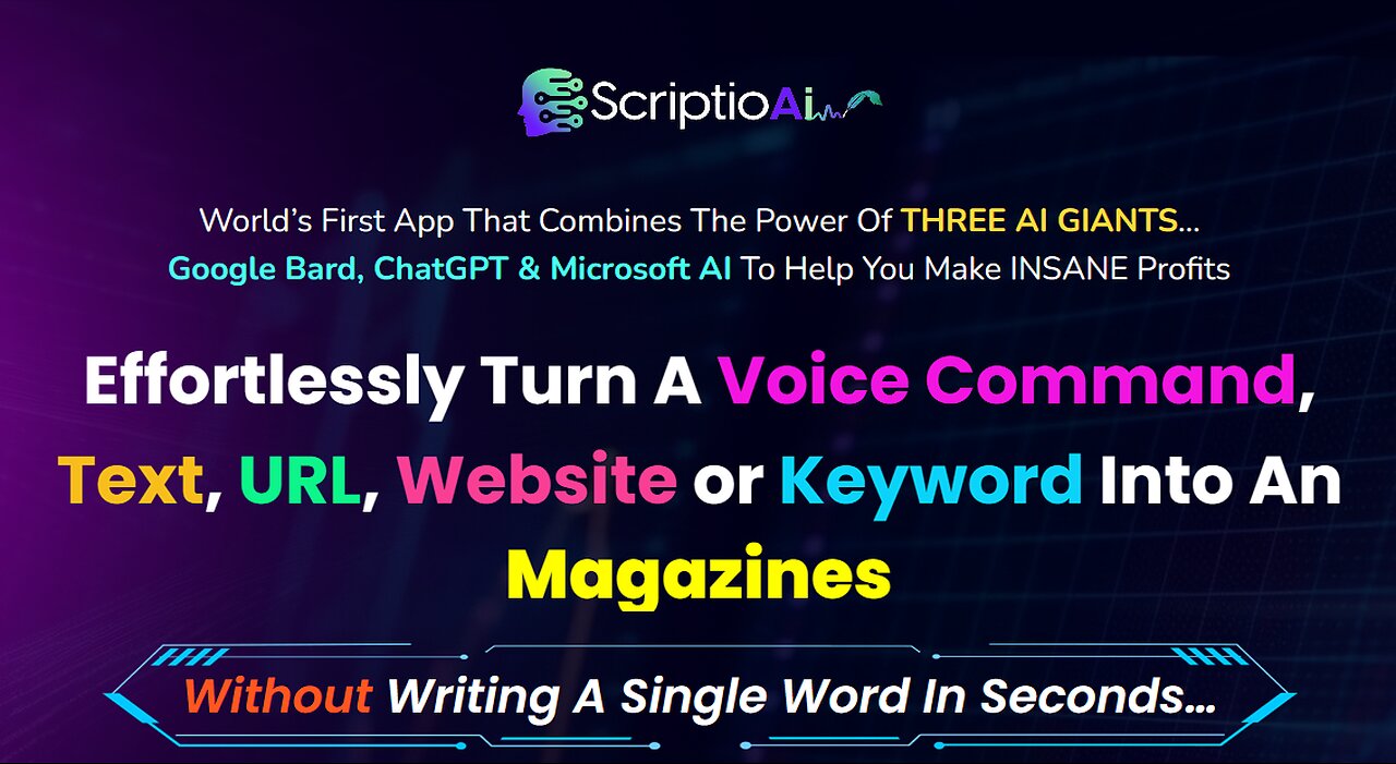 Scriptio AI Review | Turn A Voice Command, Text, Keyword Into An flipbooks or audiobooks