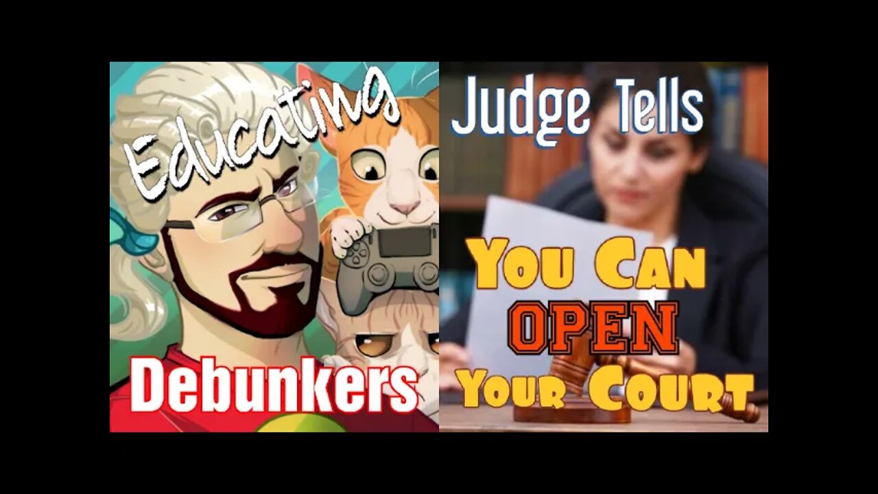 Educating SovCit Debunker About Hold Your Own Court and More