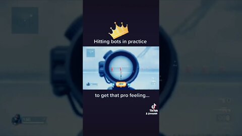 Nothing like one shotting bots in practice to feel like a pro... Gaming stories.