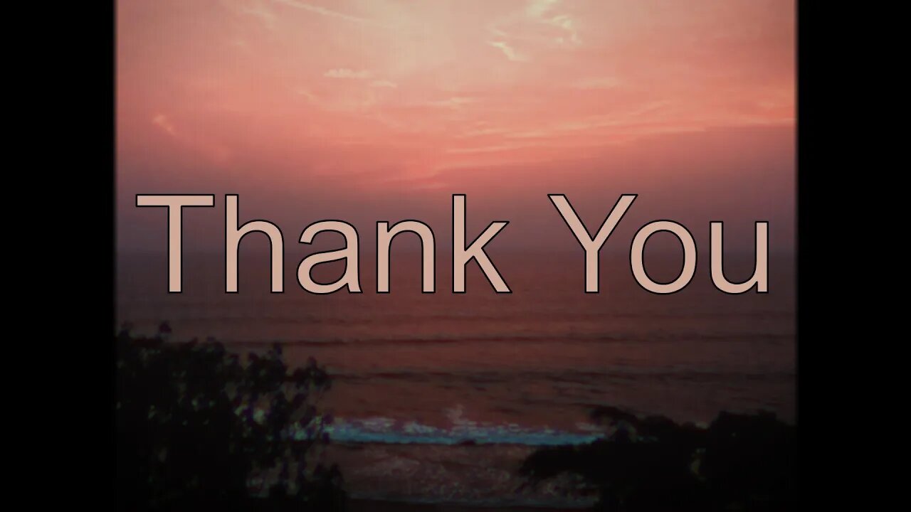 Thank You | Forrest Frank | Lyric Video