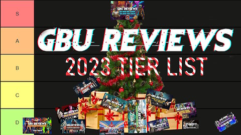 GBU Reviews - 2023 games tier list