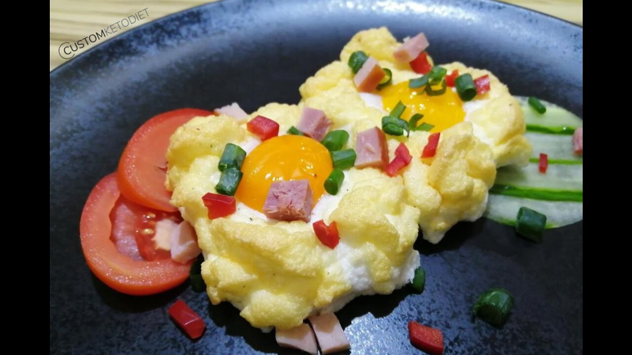 Keto Cloud Eggs 🥚🥚🥚