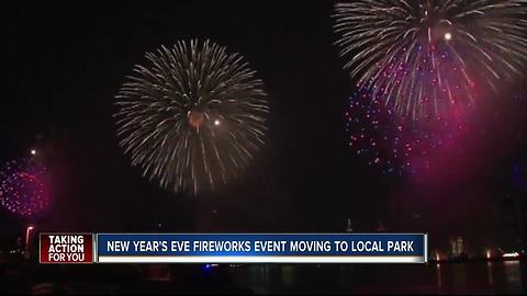 NYE Fireworks move from Channelside