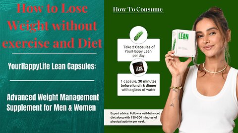 How to Lose Weight without exercise / How to Lose Weight without exercise and Diet