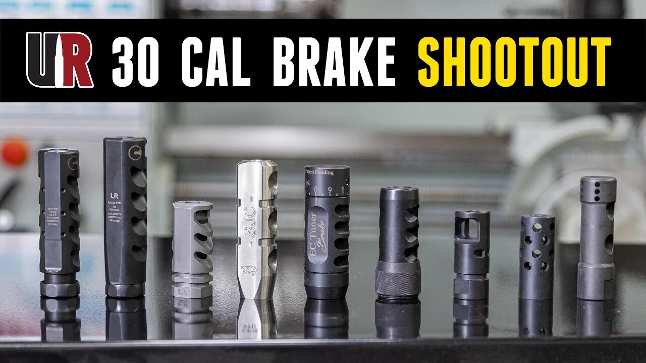 30 Cal Muzzle Brake Shootout: 9 Brakes Compared Head-To-Head!