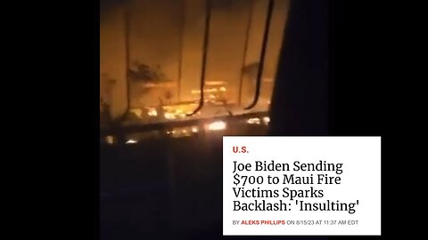 The hypocritical media defends Biden’s response to Maui disaster