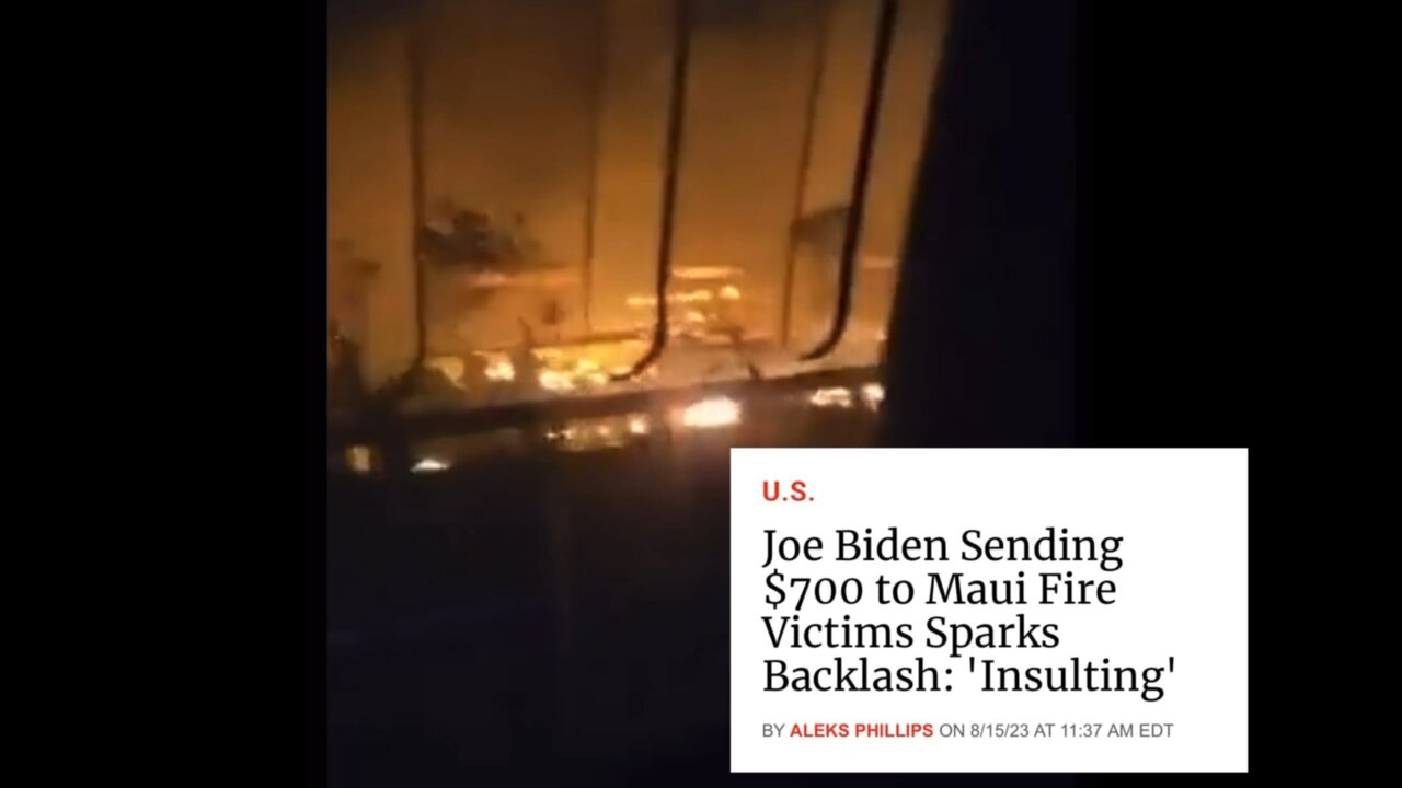 The hypocritical media defends Biden’s response to Maui disaster