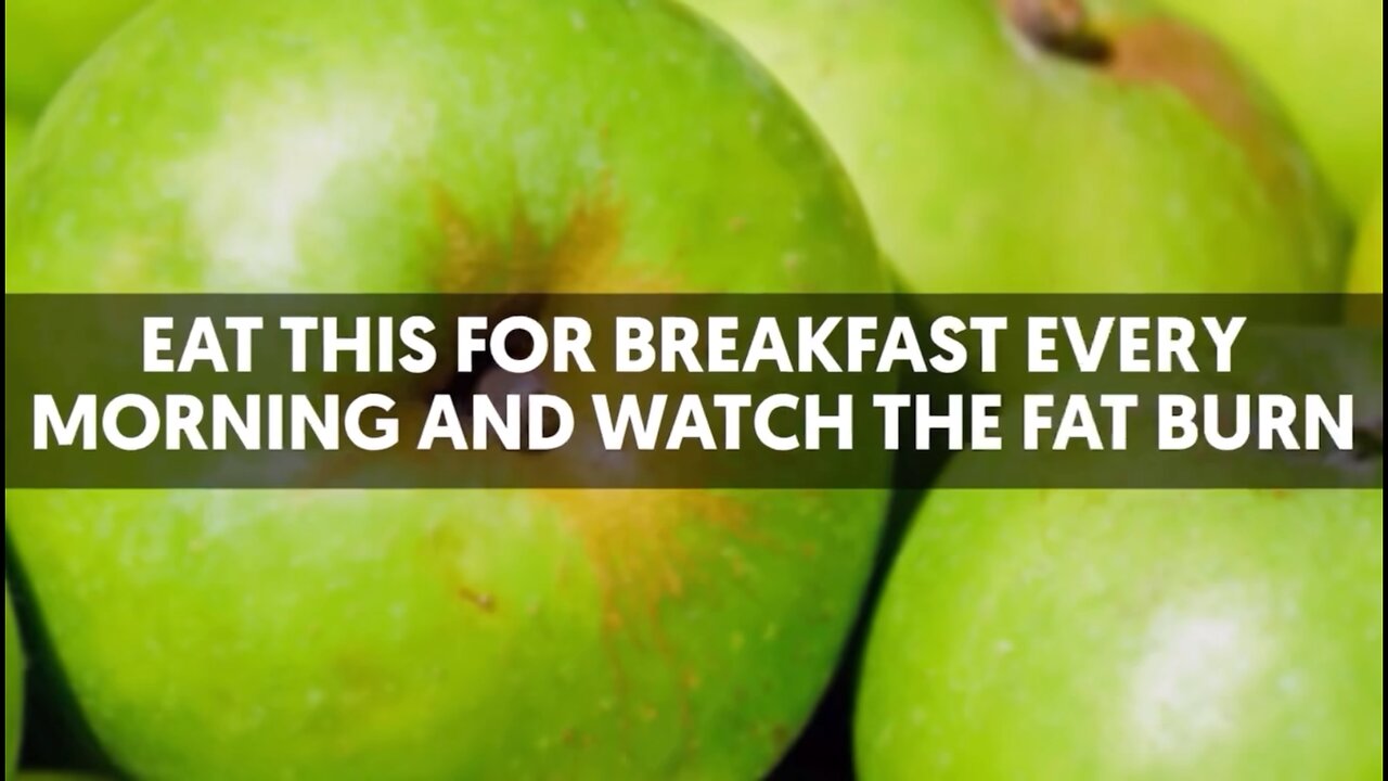 EAT THIS FOR BREAKFAST DAILY AND WATCH THE FAT BURN!