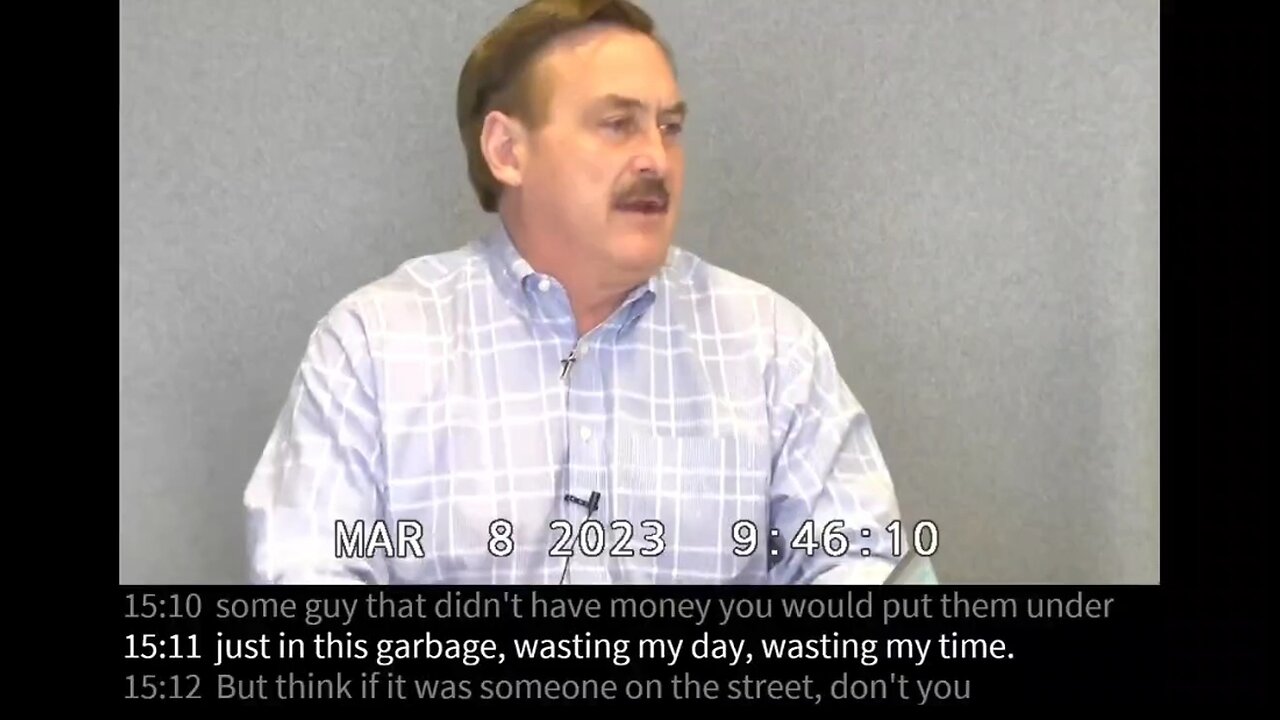Mike Lindell LAYS INTO Judge and Lawyer During Deposition