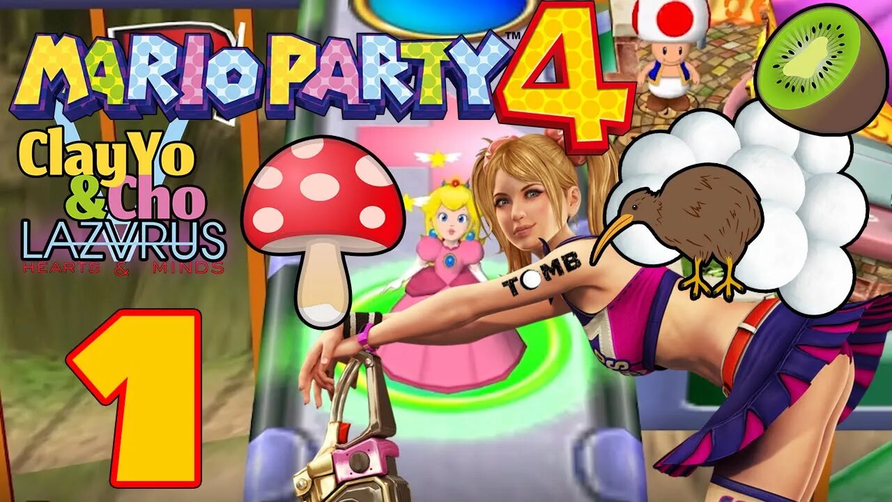 Beat Em And Eat Em - Mario Party 4 -EP1- ClayYo & Cho -542- Season 5