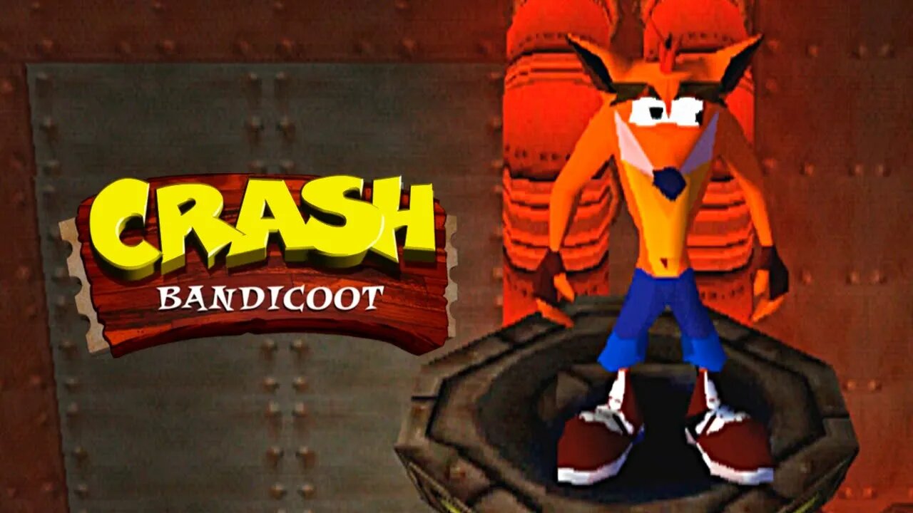 CRASH BANDICOOT 1 (PS1) #11 - Castle Machinery & Nitrus Brio (PT-BR)