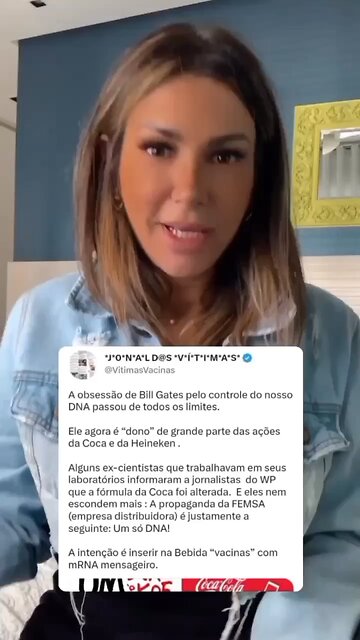 Coca Cola terá mRNA ? Como assim?