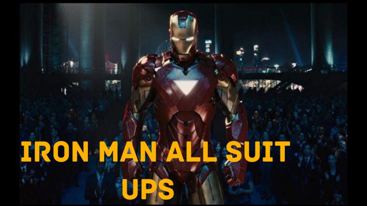 Iron man all suit ups