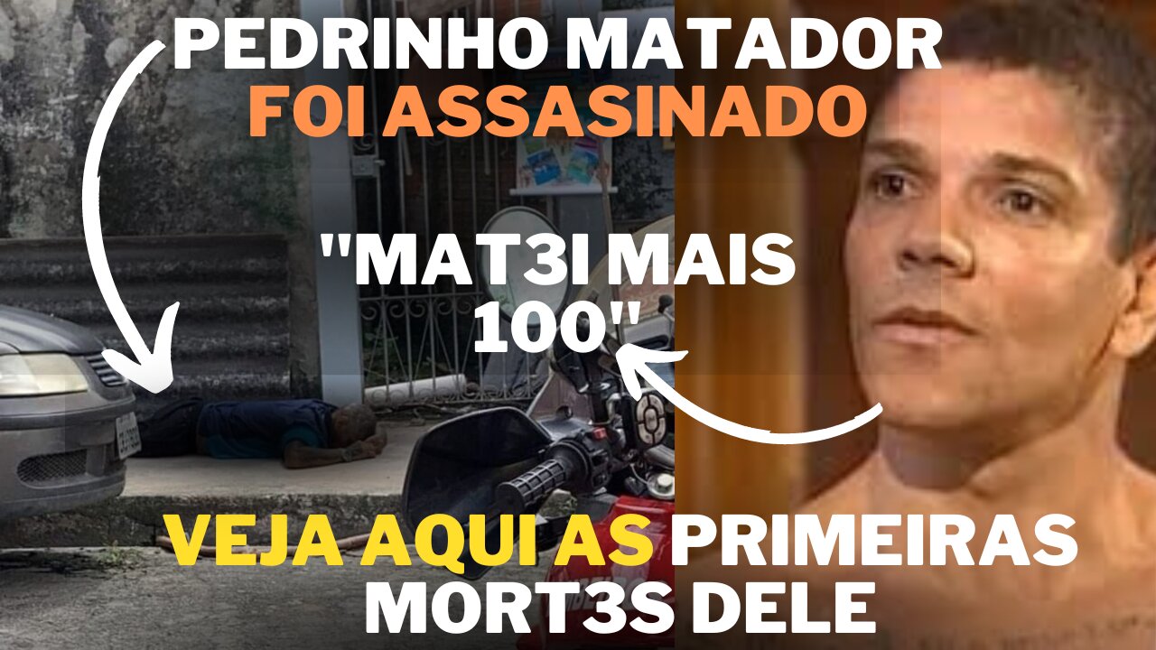 VEJA AQUI AS PRIMEIRAS MORT3S DE PEDRINHO MATADOR, QUE FOI 4SS4SSIN4DO HOJE EM MOGI DAS GRUZES