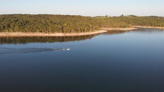 Bull Shoals Lake, Late Afternoon Drone Flight