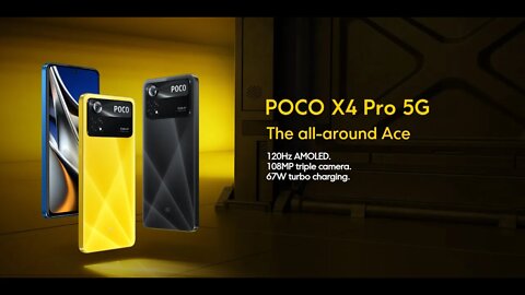 POCO X4 Pro 5G NFC Official Trailer