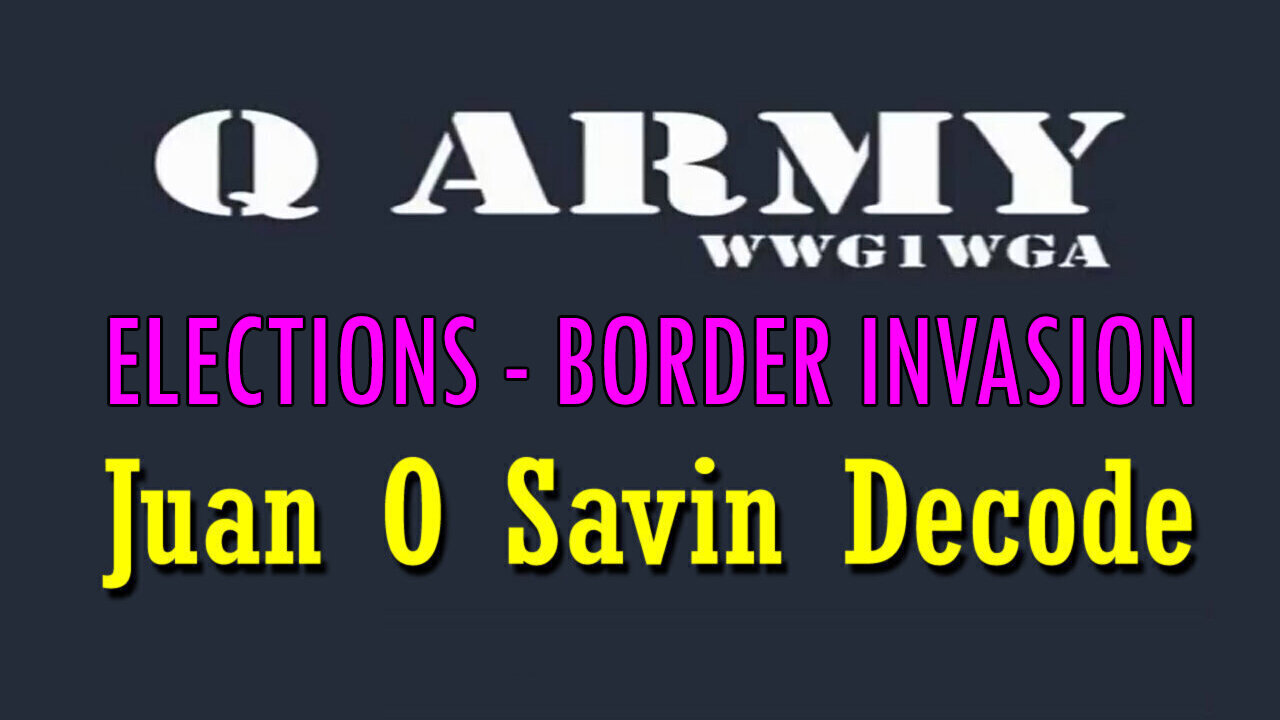 3/24/24 - Juanito With INTEL On Elections, Border Invasion And Tipping POINT For AMERICA.