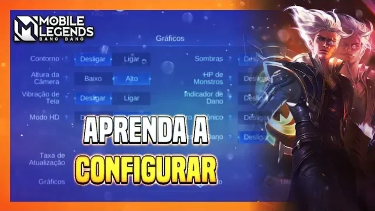 COMO CONFIGURAR O JOGO DE MANEIRA CORRETA | MLBB