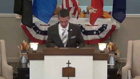 Sunday Morning Service Nov 8, 2020 "A Good Soldier"