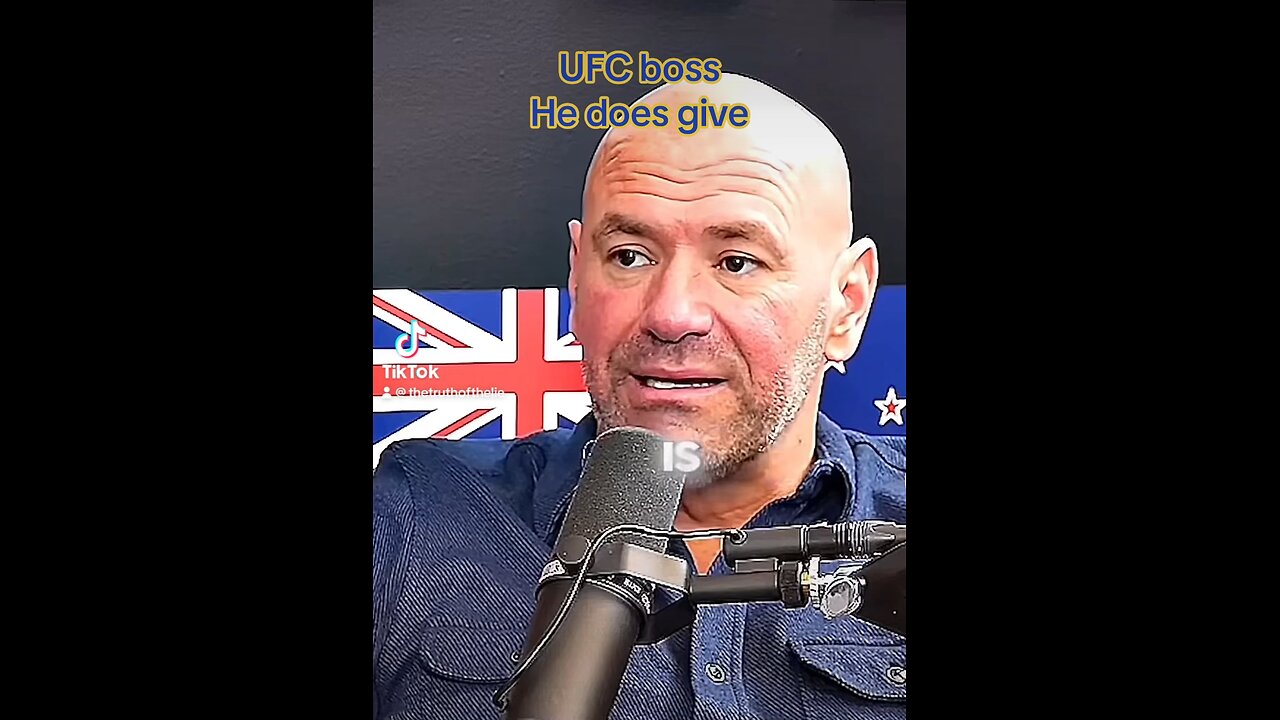 Dana white doesn’t give a fuck!