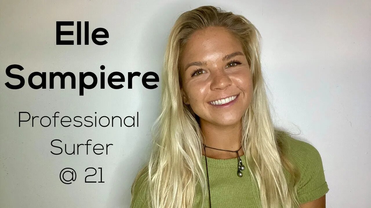 Elle Sampiere - professional surfer.