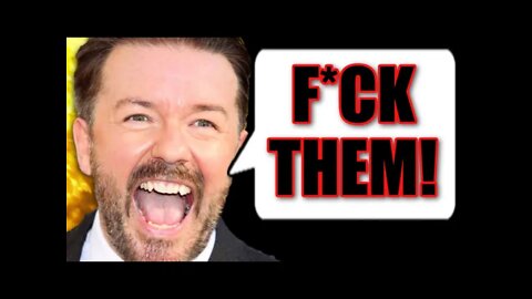 Ricky Gervais DESTROYS Oscars in EPIC Tweets Slamming Woke Hollywood