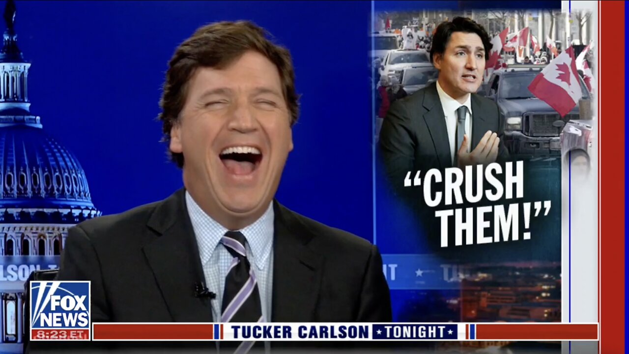 Tucker Carlson takes a look at the hysterical reactions many in power are having to the ongoing truckers' freedom protests