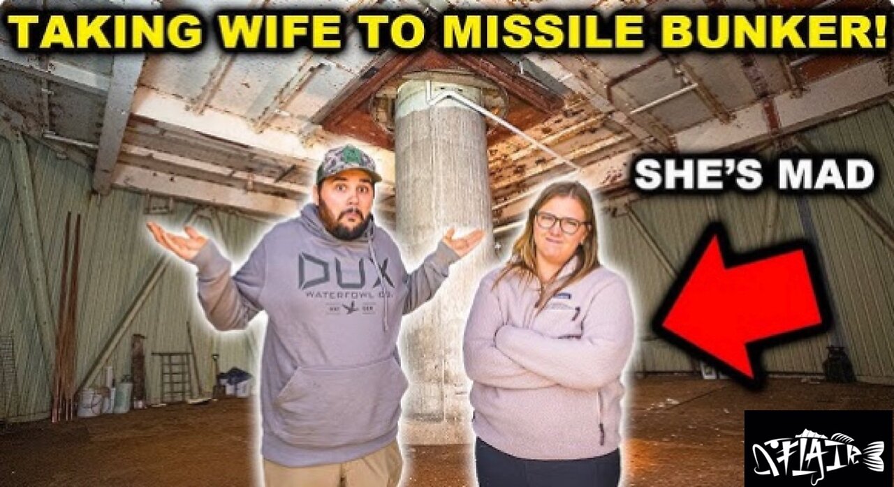 Taking my wife to the nuclear missile bunker for the first time.