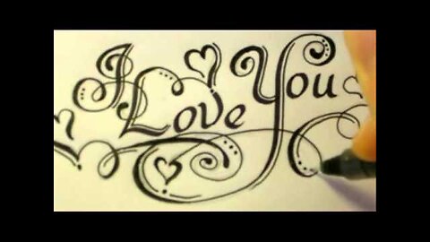 3 Ways How To Draw I Love You.