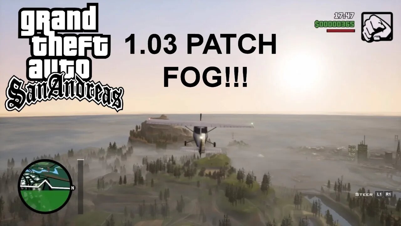 FOG is Back! - 1.03 PATCH Grand Theft Auto San Andreas: The Definitive Edition (PS4)