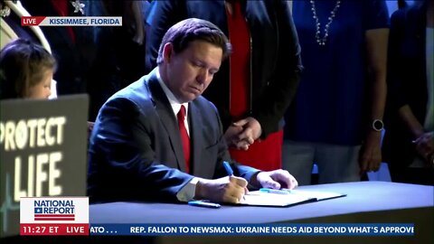Gov. Desantis Signs Bill Banning Abortion After 15 Weeks
