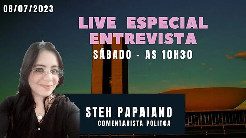 AO VIVO I CONVERSA COM @stehpapaiano