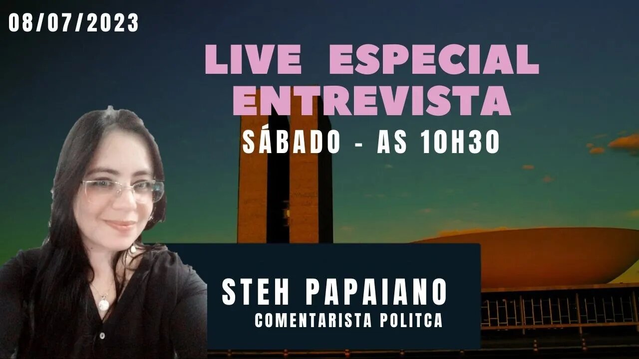 AO VIVO I CONVERSA COM @stehpapaiano