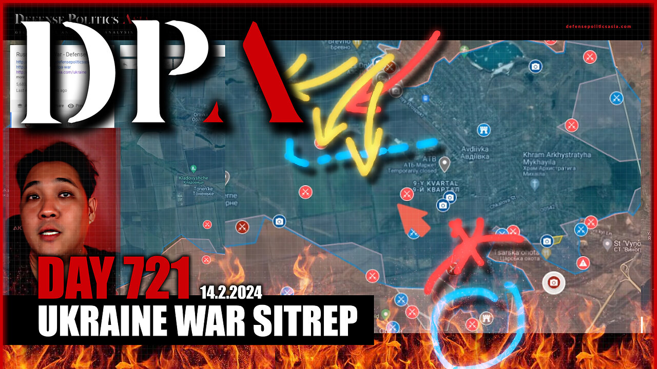 RUSSIAN SURPRISE AT AVDIIVKA; HEAVY AIR STRIKES EVERYWHERE! : Ukraine War SITREP / Summary