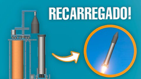 Um Foguete Reutilizável de Verdade | Spaceflight Simulator