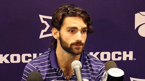 Kansas State Football | Kade Warner Postgame Interview | TCU 38, K-State 28