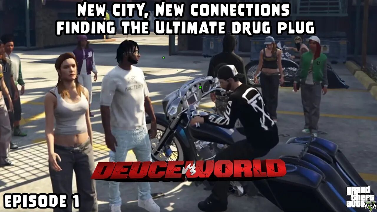 GTA RP: New City, New Connections - Finding the Ultimate Drug Plug | Deuce World RP V3