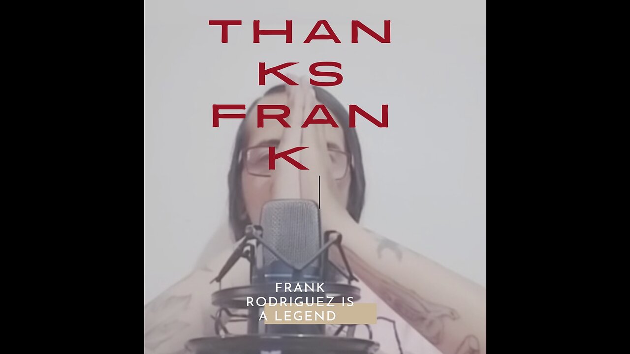 Thank you Frank 🙏