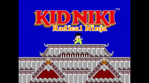 Kid Niki Radical Ninja Arcade Game, Irem 1986, playthrough