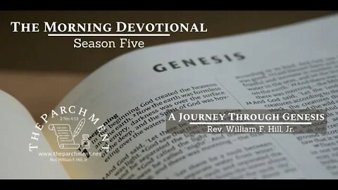 Morning Devotional: Genesis 37