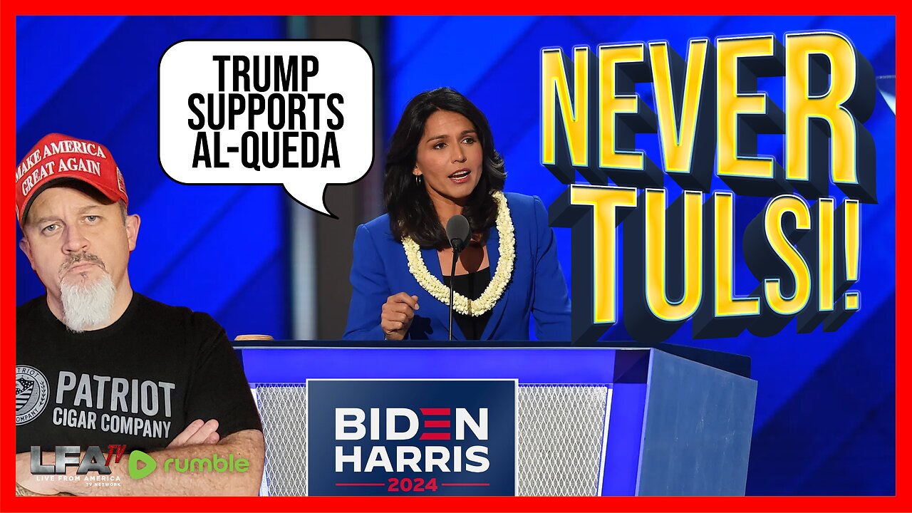 Never Tulsi! | AMERICA FIRST LIVE 2.22.24 3pm EST