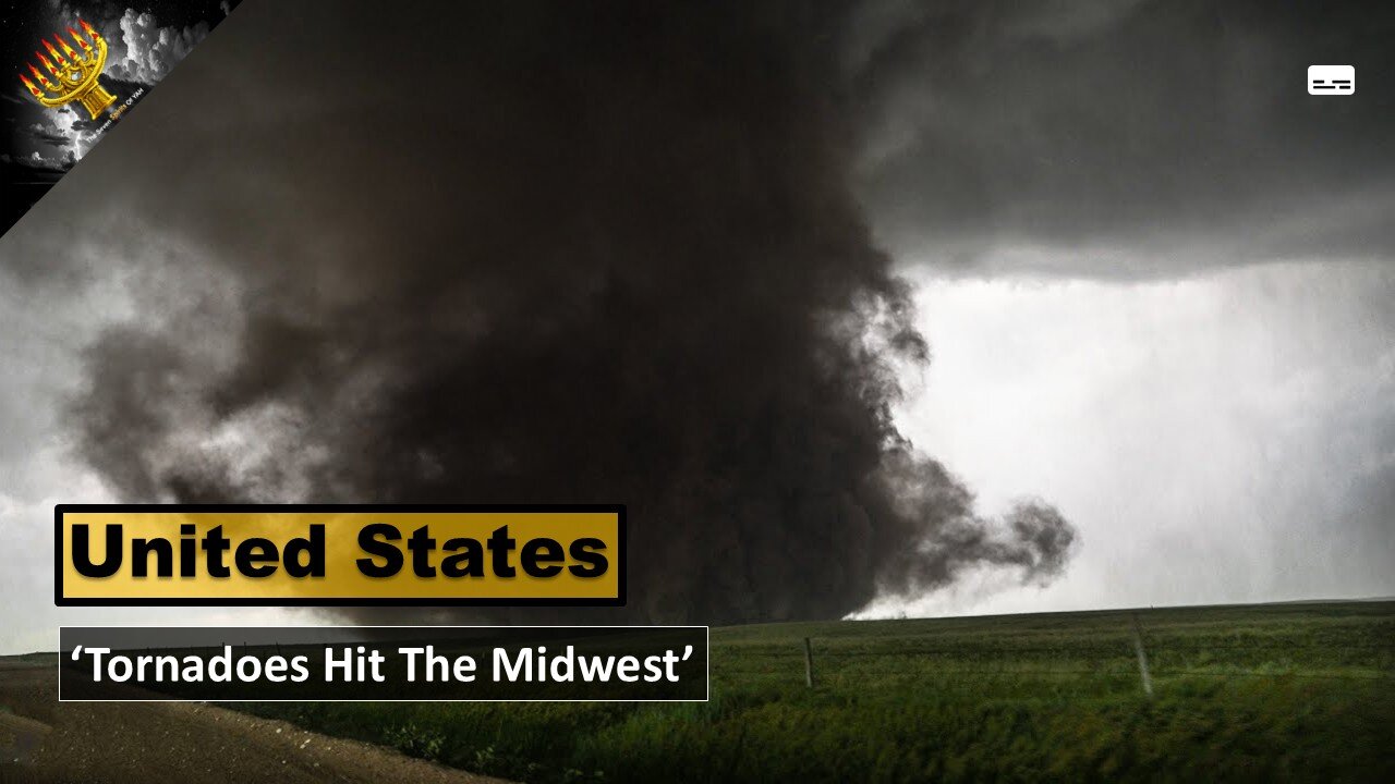 'Tornadoes Hit The Midwest' (subtitles)