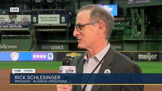 Brewers President of Operations discusses home opener