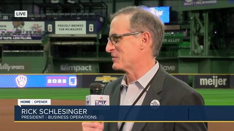 Brewers President of Operations discusses home opener