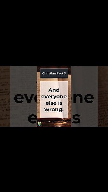 Christian Fact 3 & 4 #shorts #religion #biblicalstory #god #BibleFacts #ReligionDebate #biblefacts