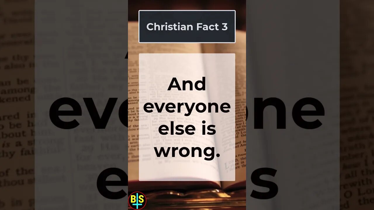 Christian Fact 3 & 4 #shorts #religion #biblicalstory #god #BibleFacts #ReligionDebate #biblefacts