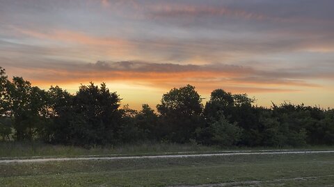 Sunrise in Central Texas