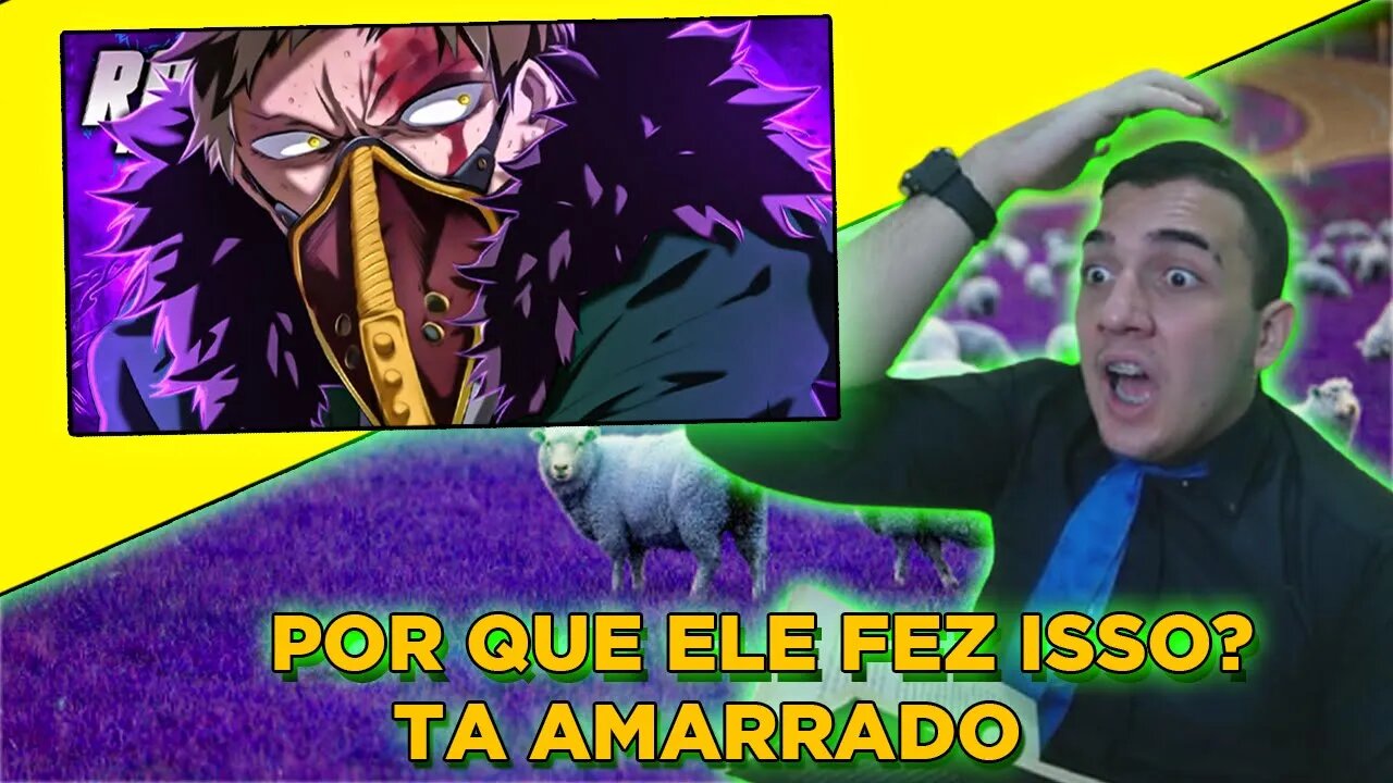 PASTOR REACT Rap do Overhaul 『 Boku no Hero Academia 』 | EU SEREI A PESTE | AniRap